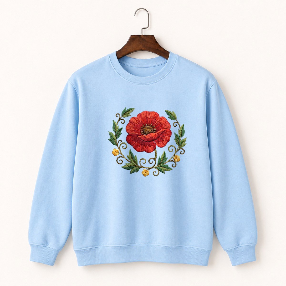 Poppy Crewneck Sweatshirt 1