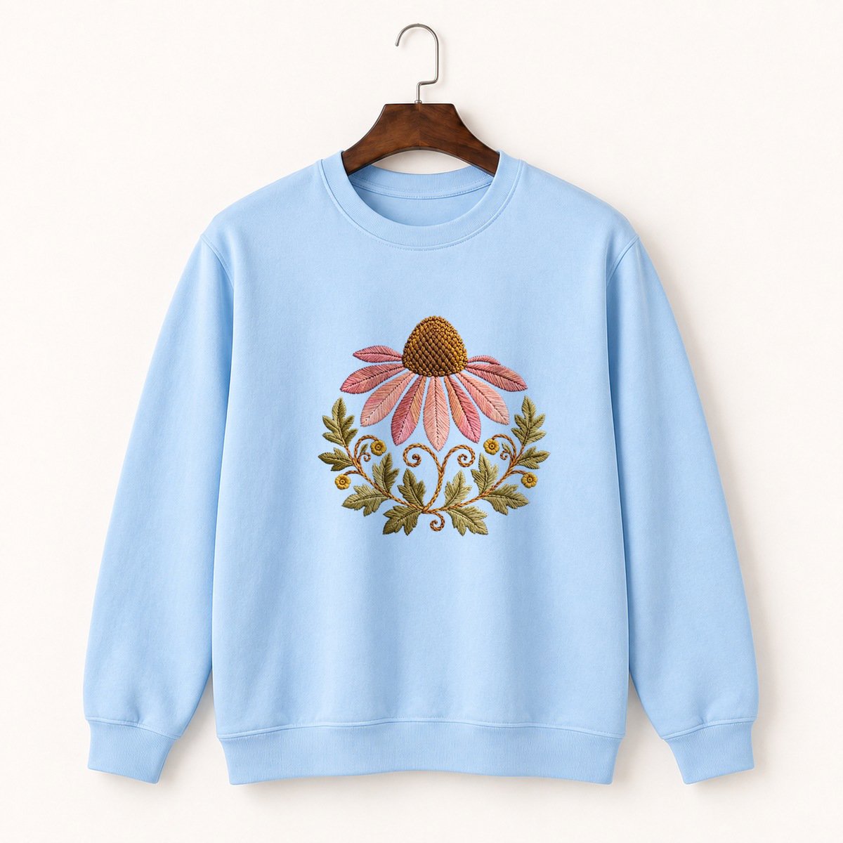 Coneflower Crewneck Sweatshirt 1