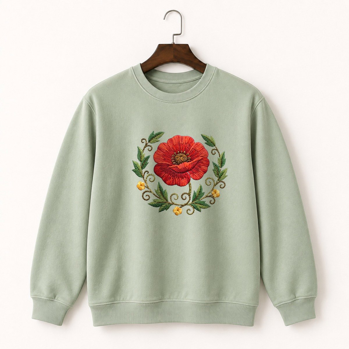 Poppy Crewneck Sweatshirt 2