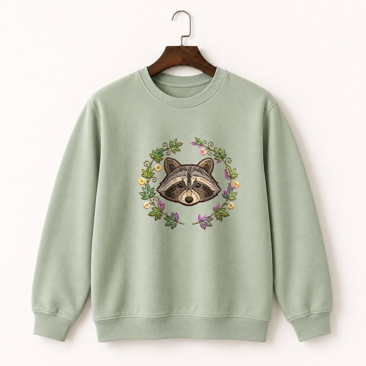 Raccoon Crewneck Sweatshirt 2