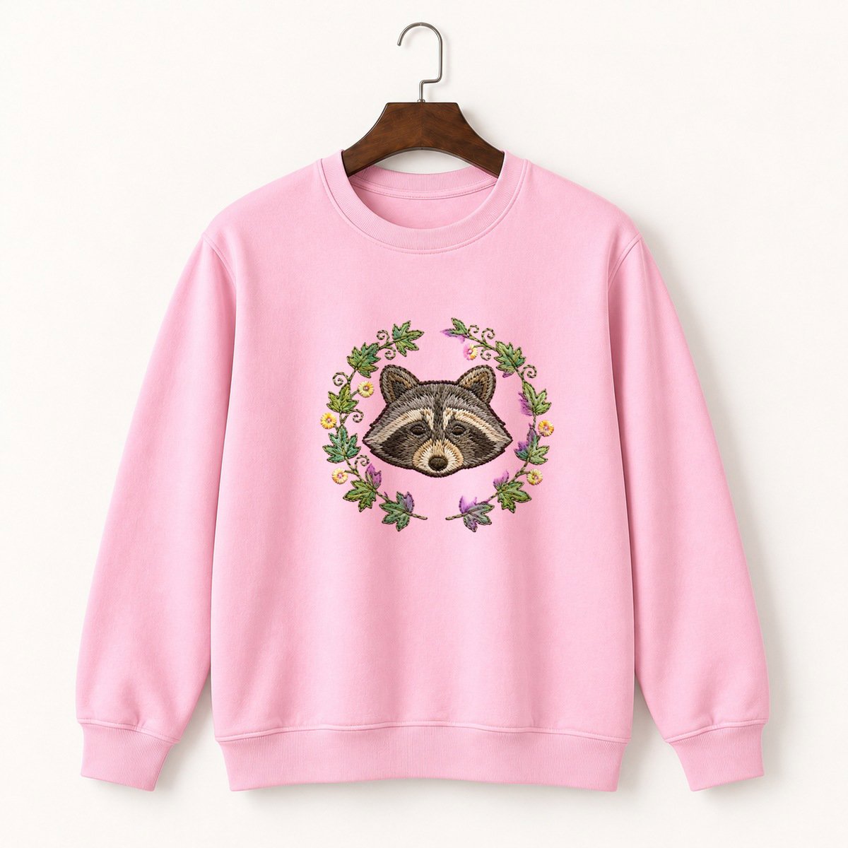 Raccoon Crewneck Sweatshirt 4