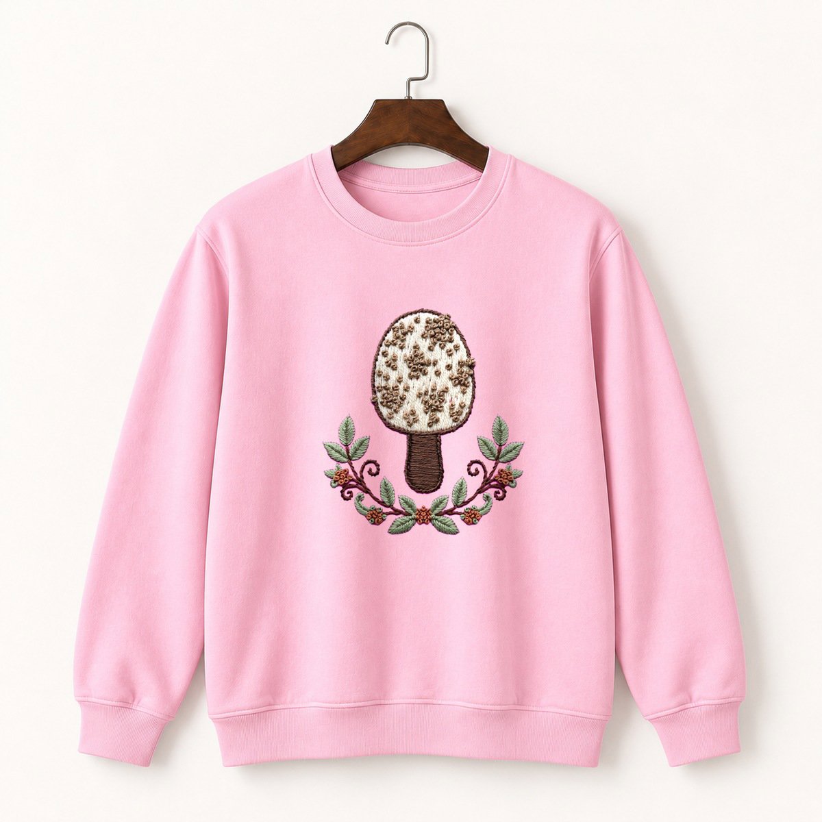 Shaggy Mane Mushroom Crewneck Sweatshirt 4