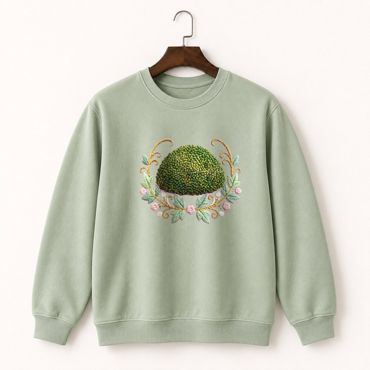 Moss Cushion Crewneck Sweatshirt 2