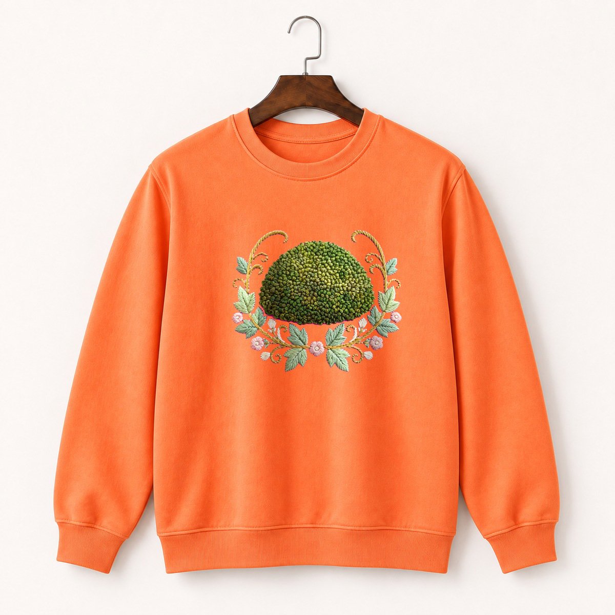 Moss Cushion Crewneck Sweatshirt 3