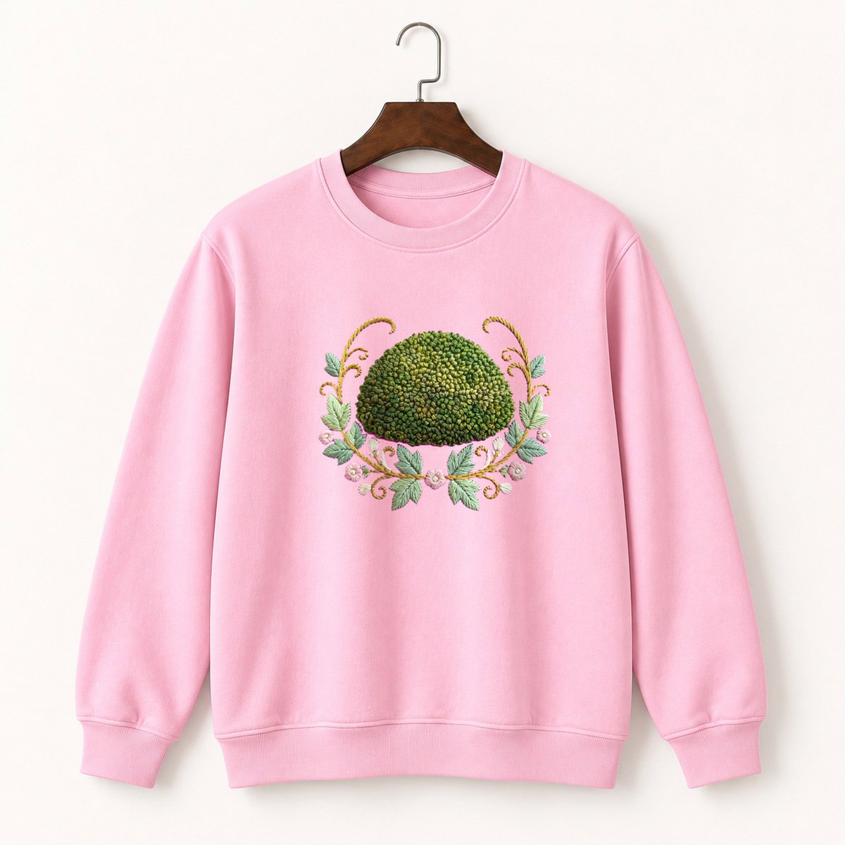 Moss Cushion Crewneck Sweatshirt 4