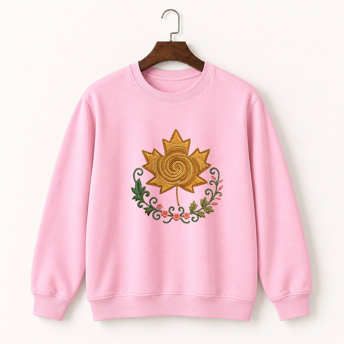 Maple Leaf Crewneck Sweatshirt 4