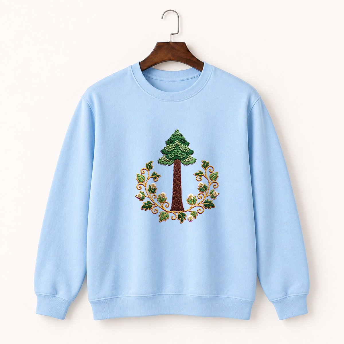 Redwood Tree Crewneck Sweatshirt 1