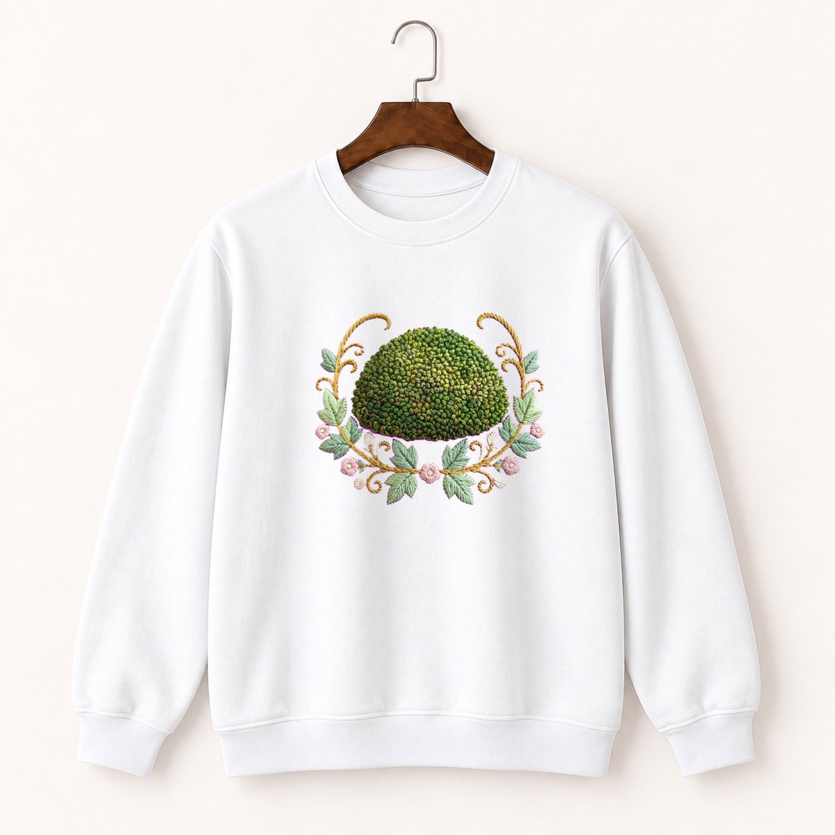 Moss Cushion Crewneck Sweatshirt 5