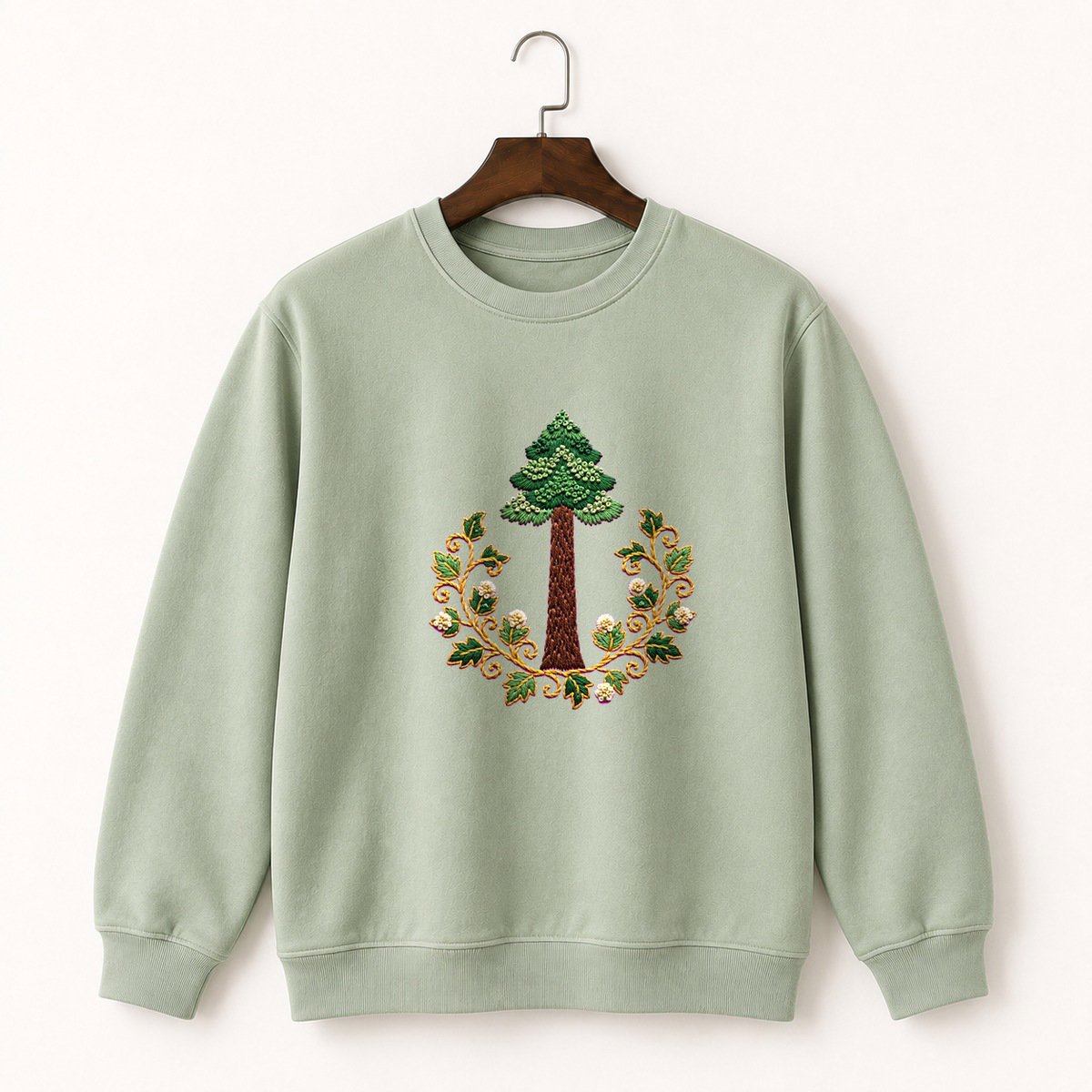 Redwood Tree Crewneck Sweatshirt 2