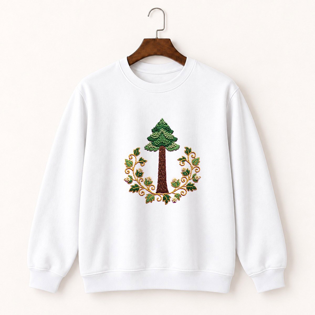 Redwood Tree Crewneck Sweatshirt 5