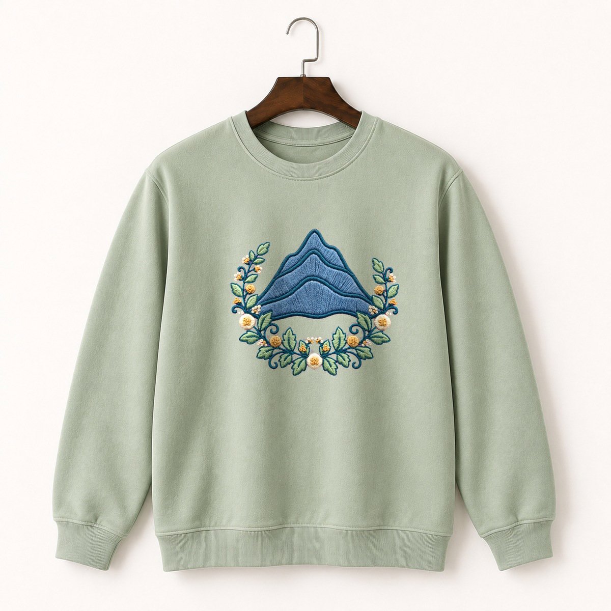 Blue Ridge Mountain Crewneck Sweatshirt 2