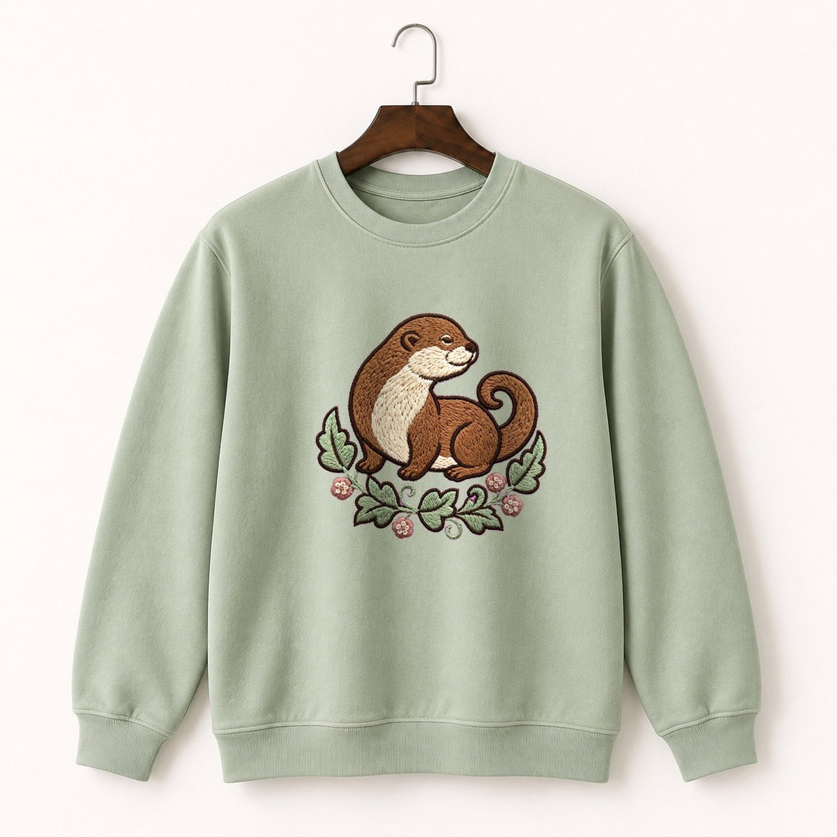 River Otter Crewneck Sweatshirt 2