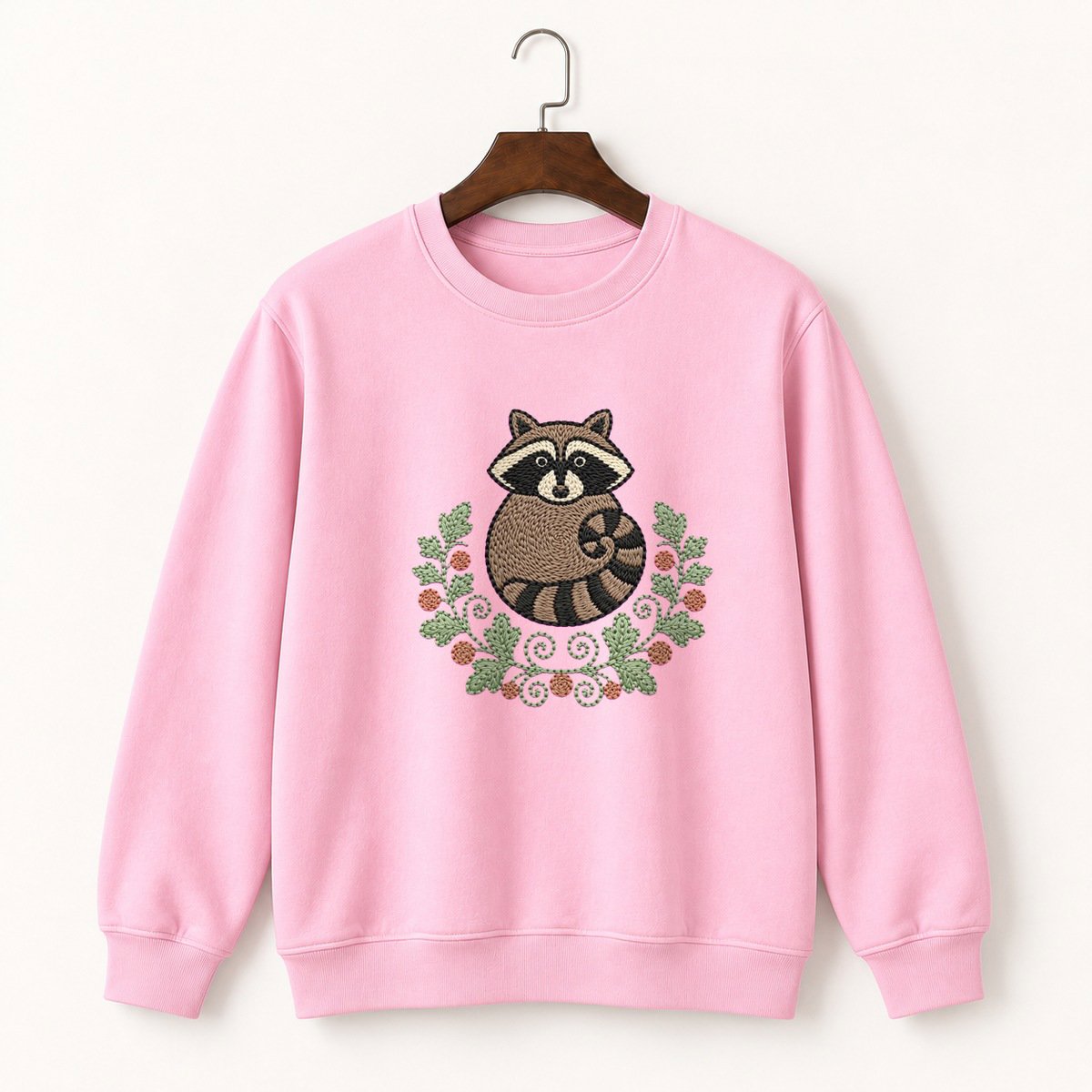 Raccoon Crewneck Sweatshirt 4