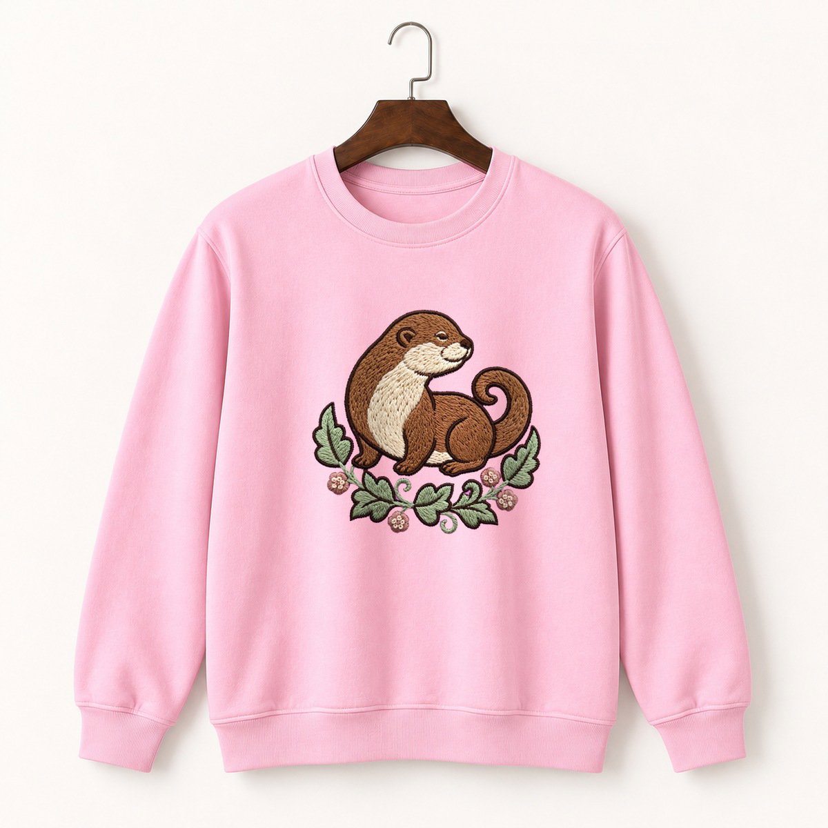 River Otter Crewneck Sweatshirt 4