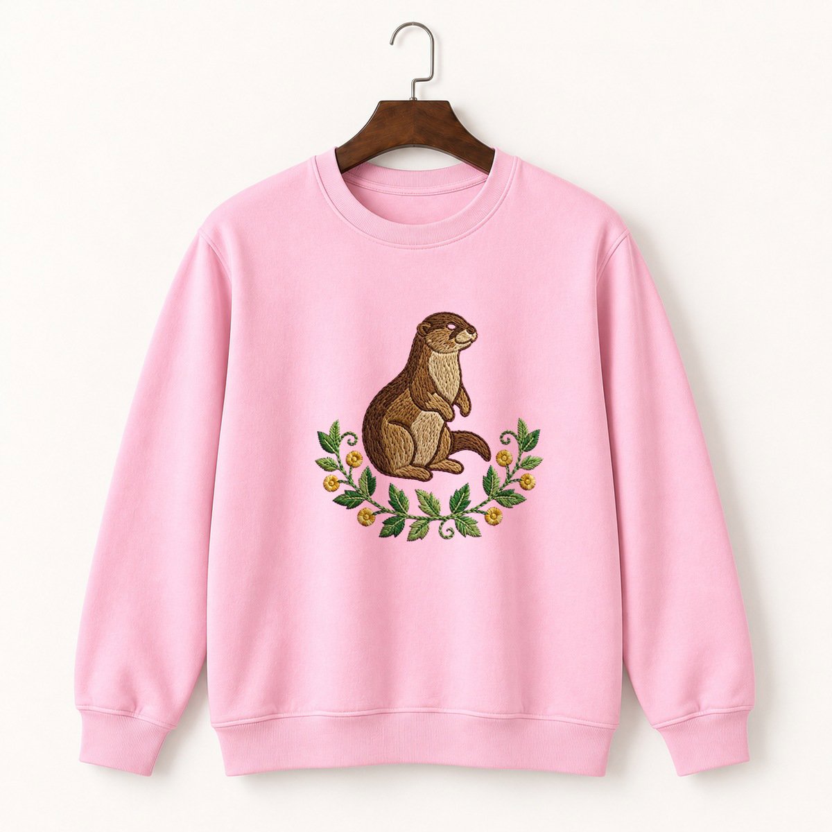North American River Otter Crewneck Sweatshirt 4