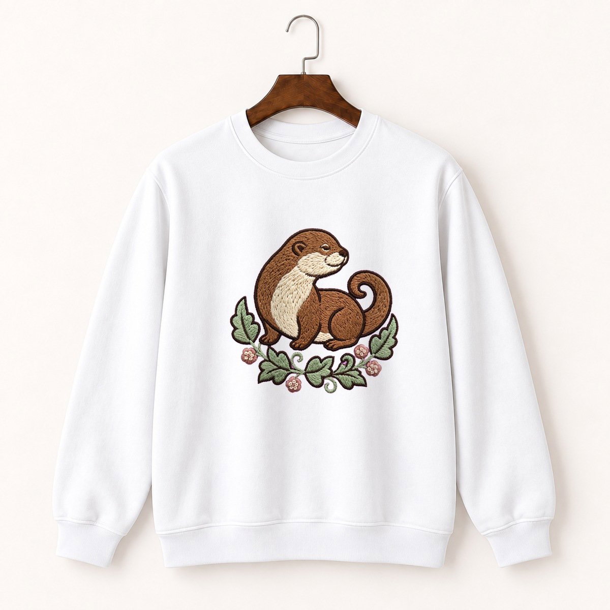 River Otter Crewneck Sweatshirt 5