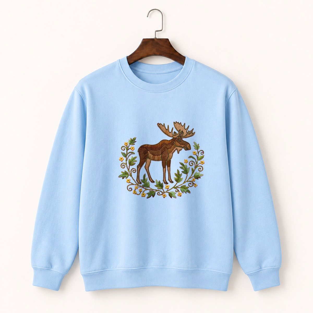 Moose Crewneck Sweatshirt 1