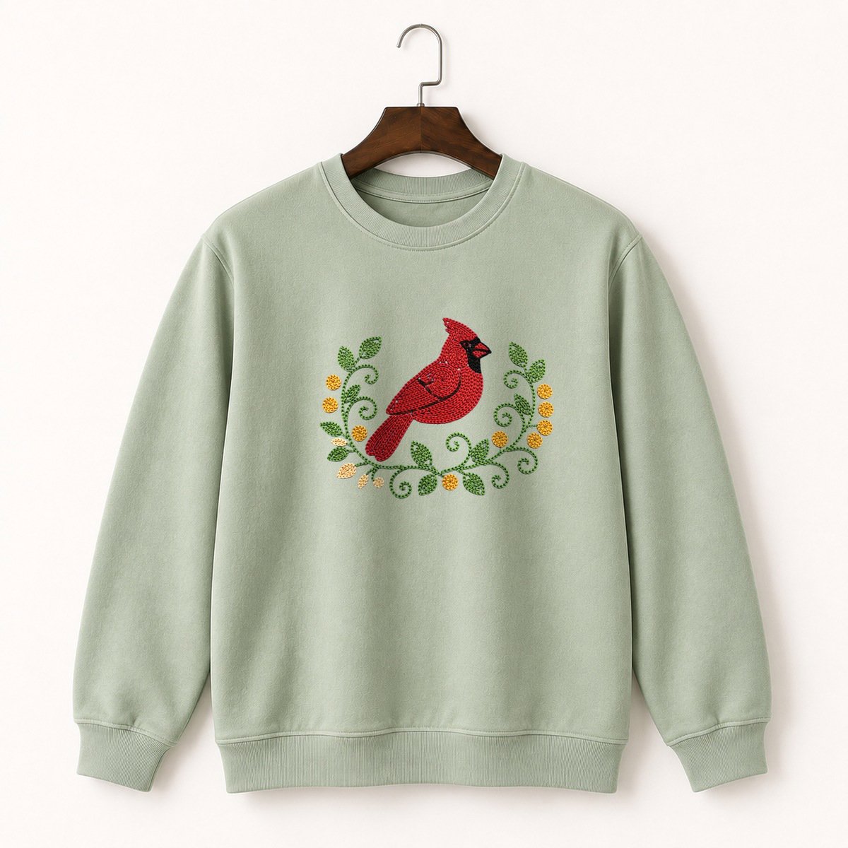 Northern Cardinal Crewneck Sweatshirt 2