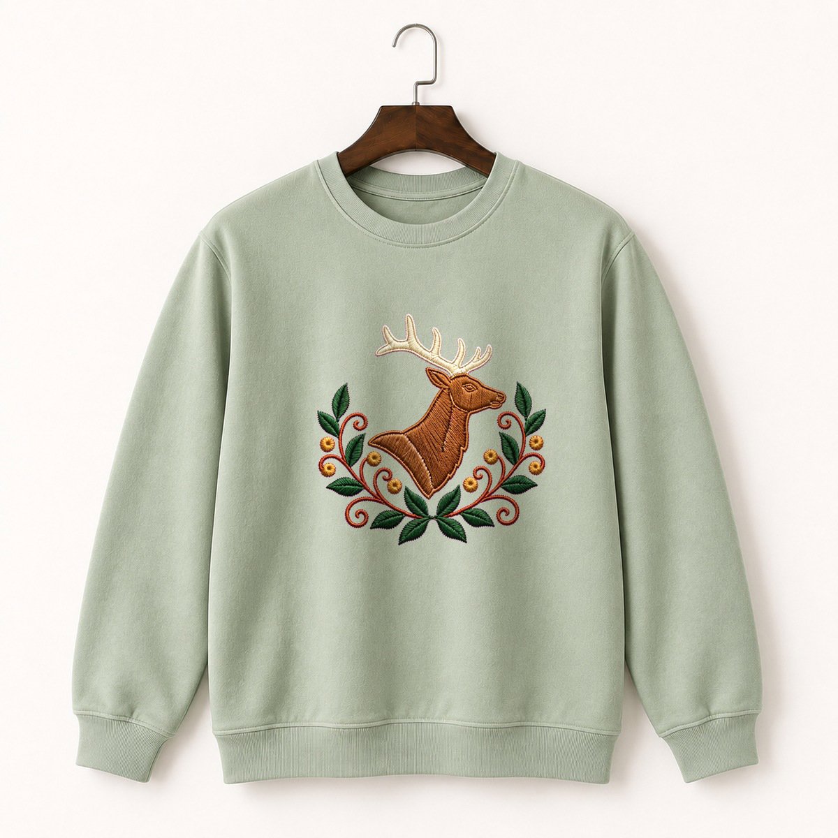 Elk Crewneck Sweatshirt 2