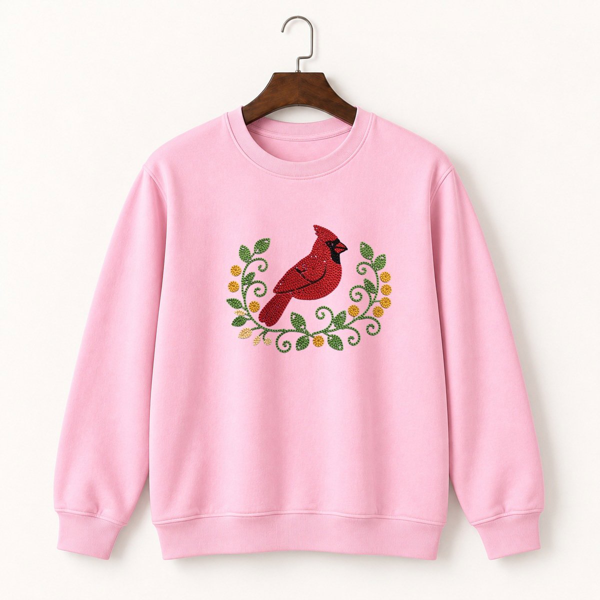 Northern Cardinal Crewneck Sweatshirt 4