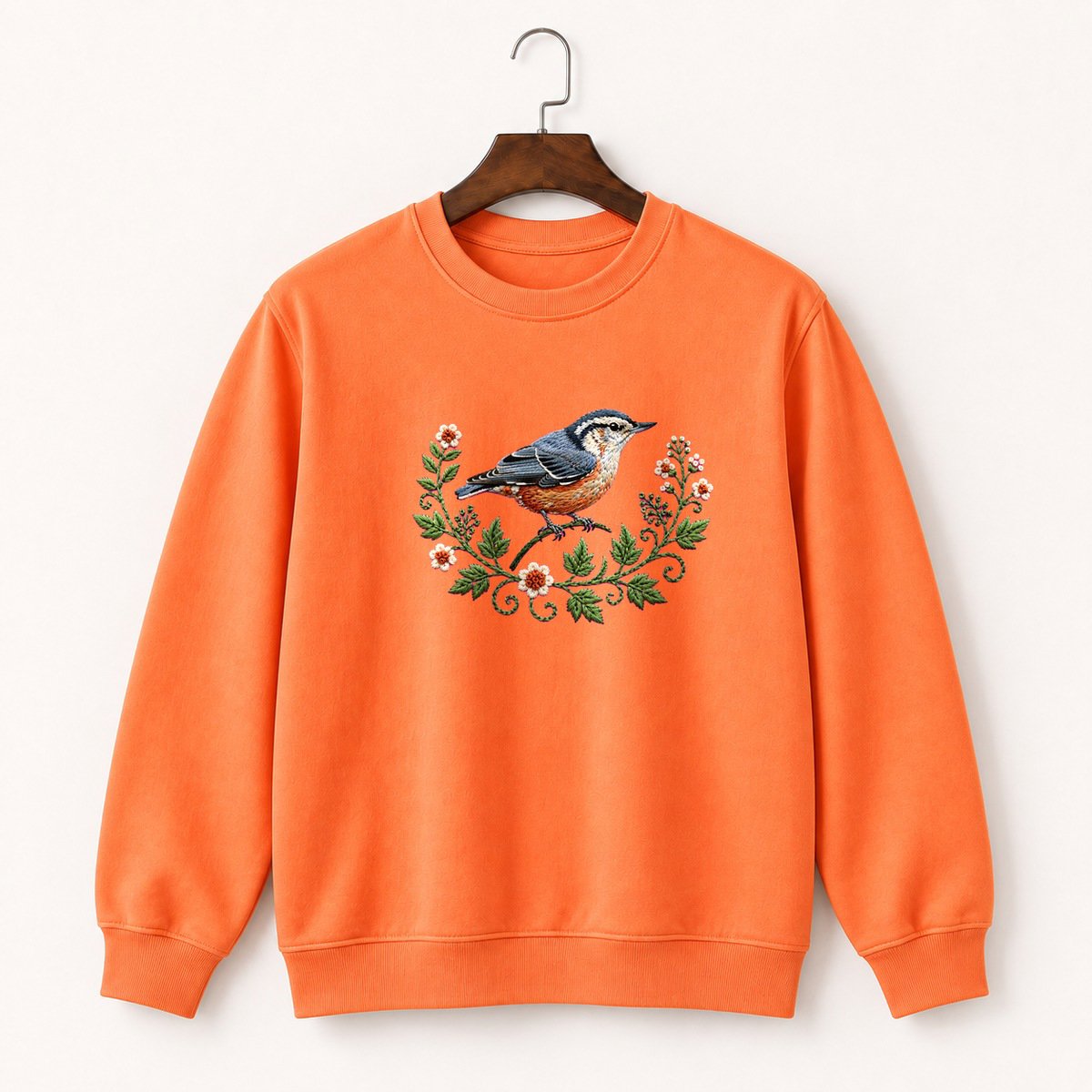 Red-Breasted Nuthatch Crewneck Sweatshirt 3