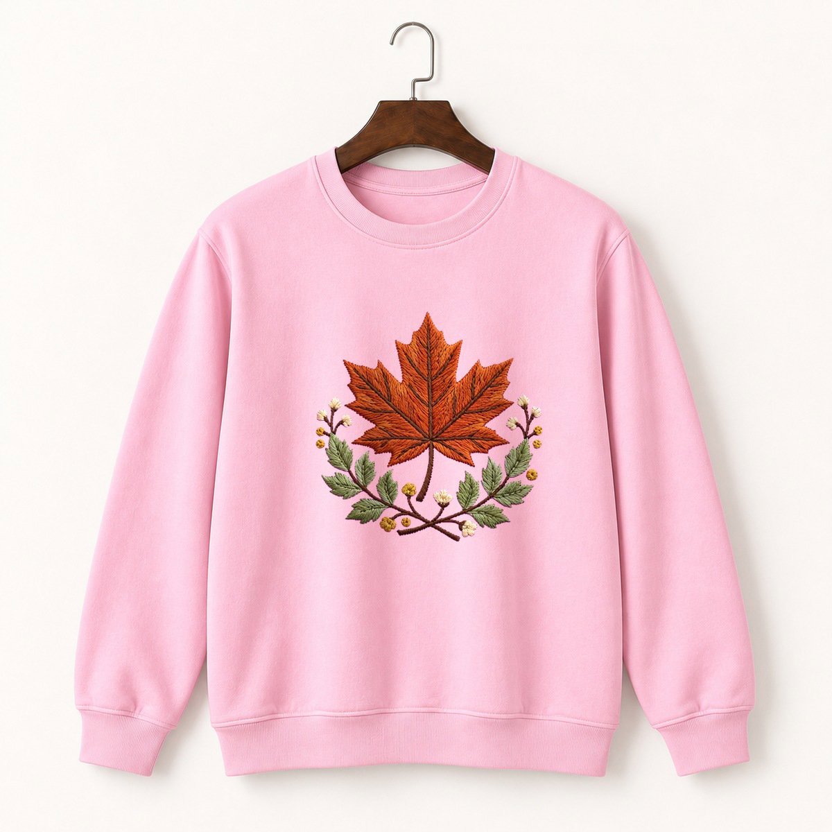Maple Leaf Crewneck Sweatshirt 4