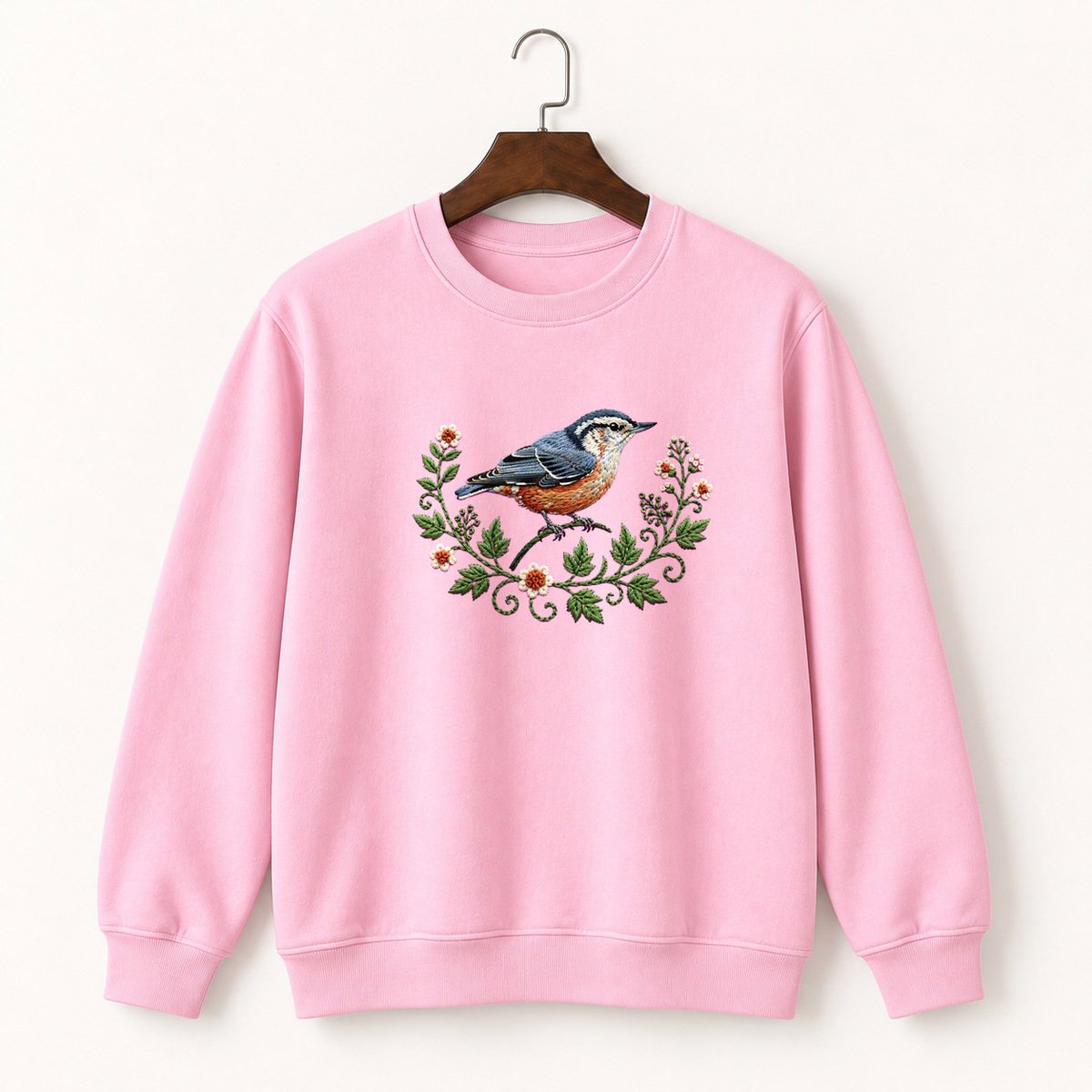 Red-Breasted Nuthatch Crewneck Sweatshirt 4