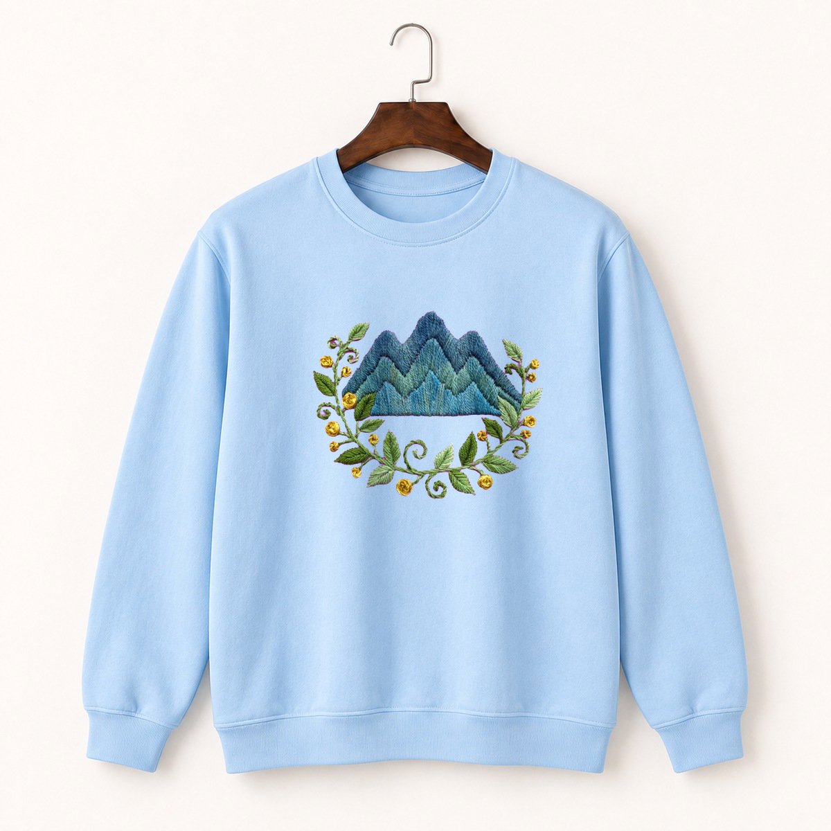 Adirondack Mountains Crewneck Sweatshirt 1