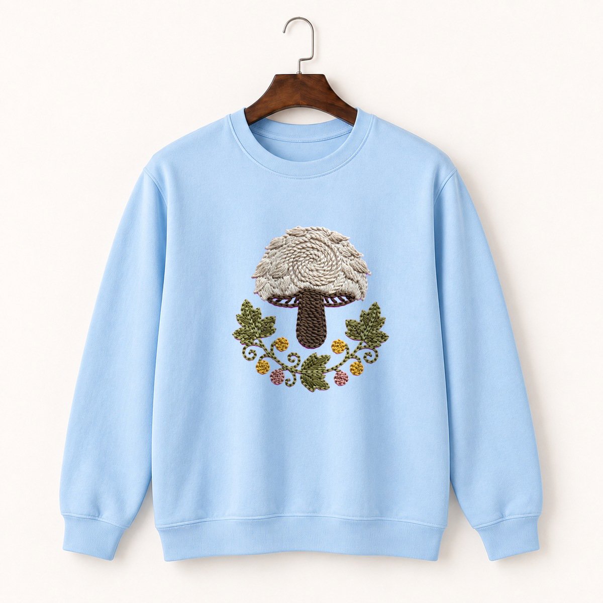 Shaggy Mane Mushroom Crewneck Sweatshirt 1