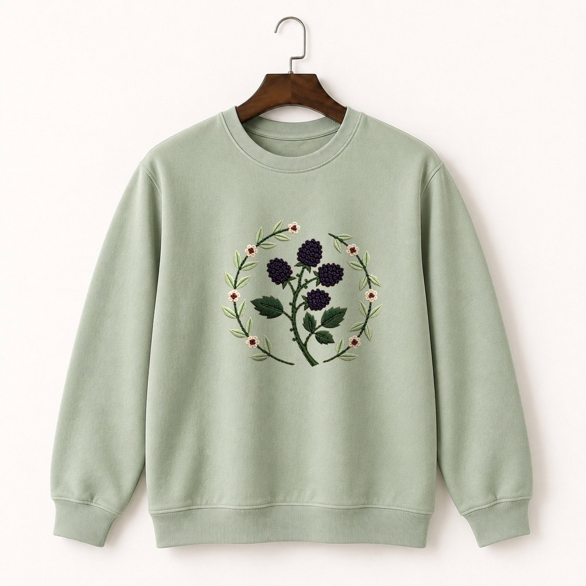 Blackberry Branch Crewneck Sweatshirt 2