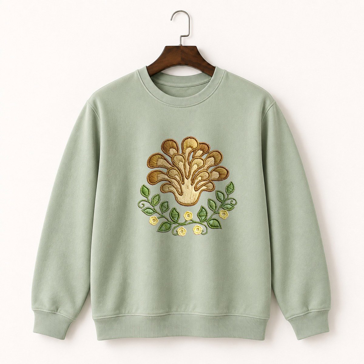 Maitake Mushroom Crewneck Sweatshirt 2