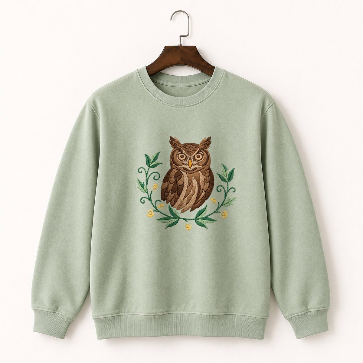 Great Horned Owl Crewneck Sweatshirt 2