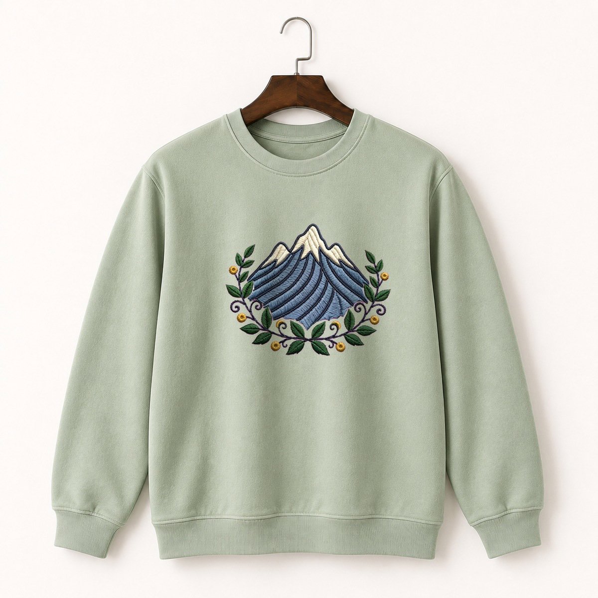 Grand Teton Mountain Crewneck Sweatshirt 2