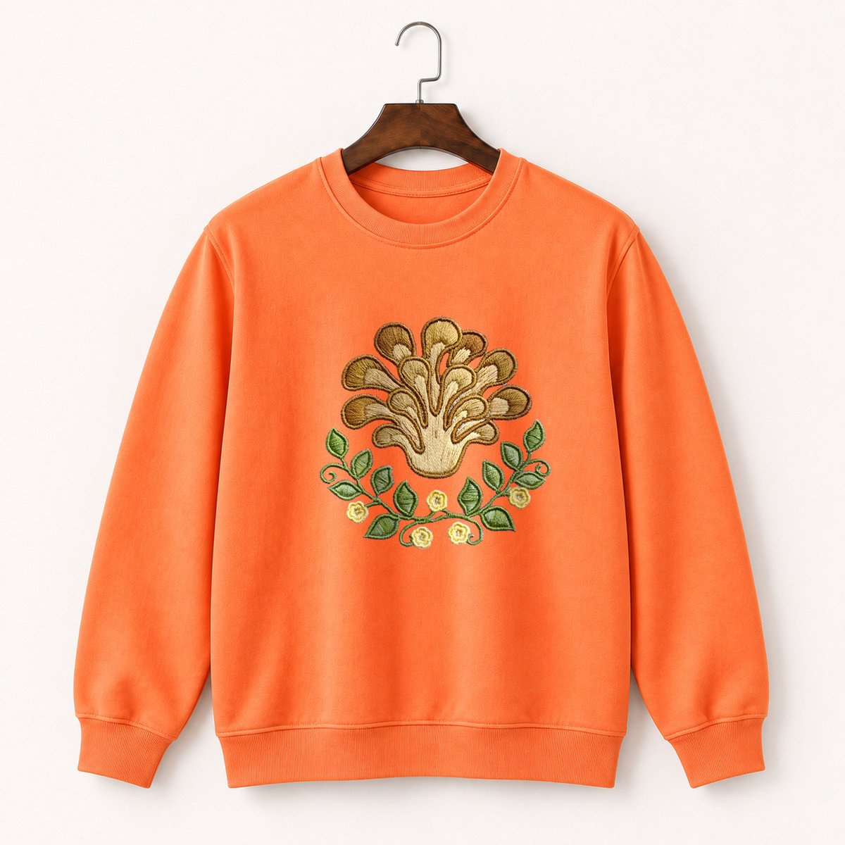 Maitake Mushroom Crewneck Sweatshirt 3