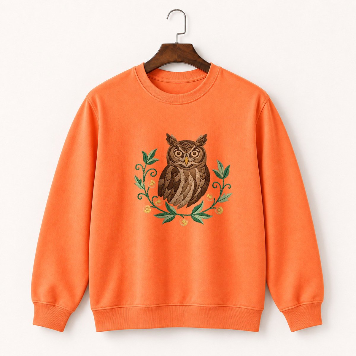 Great Horned Owl Crewneck Sweatshirt 3