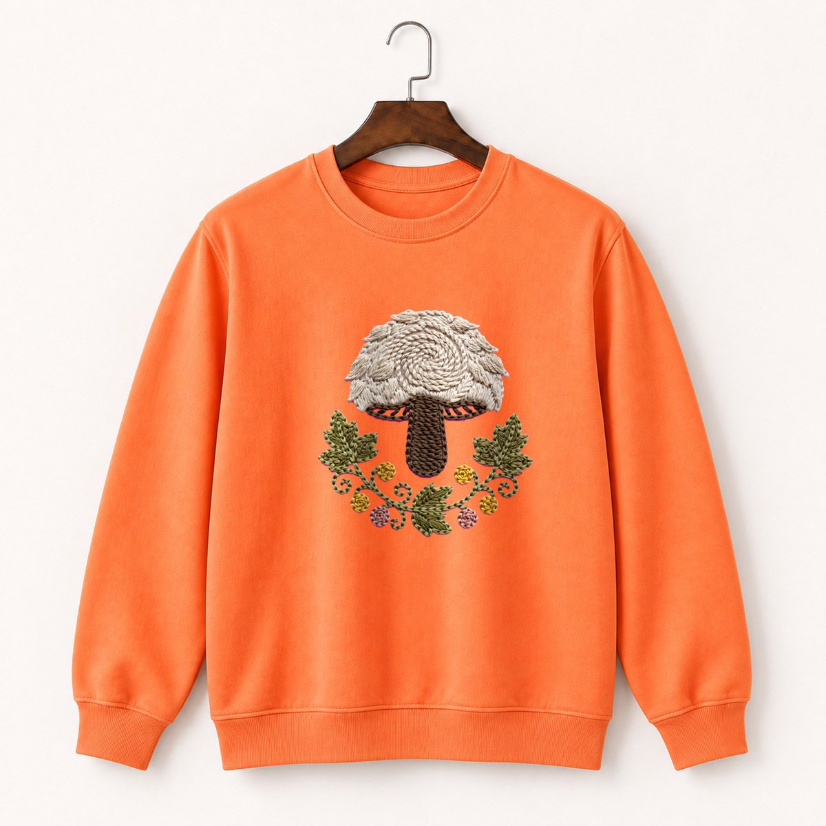 Shaggy Mane Mushroom Crewneck Sweatshirt 3