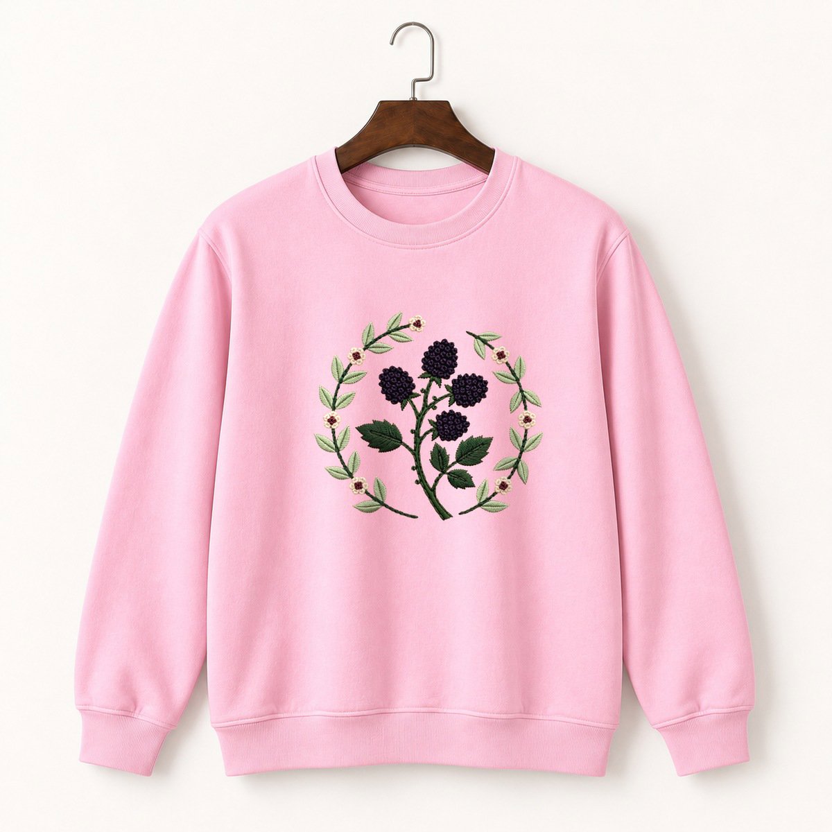 Blackberry Branch Crewneck Sweatshirt 4