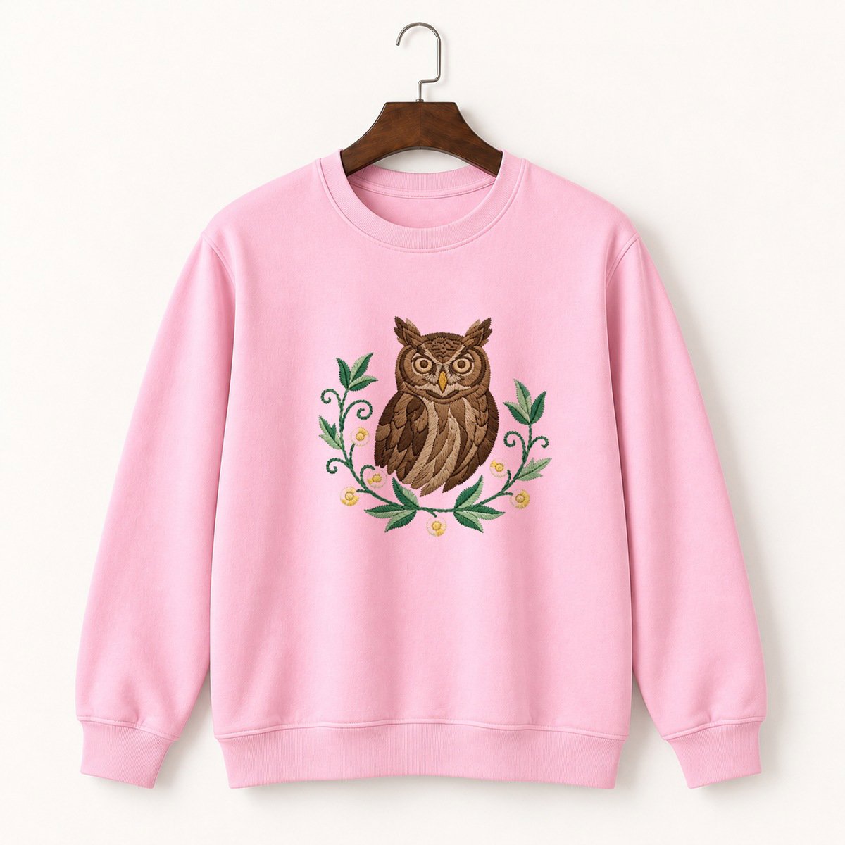 Great Horned Owl Crewneck Sweatshirt 4