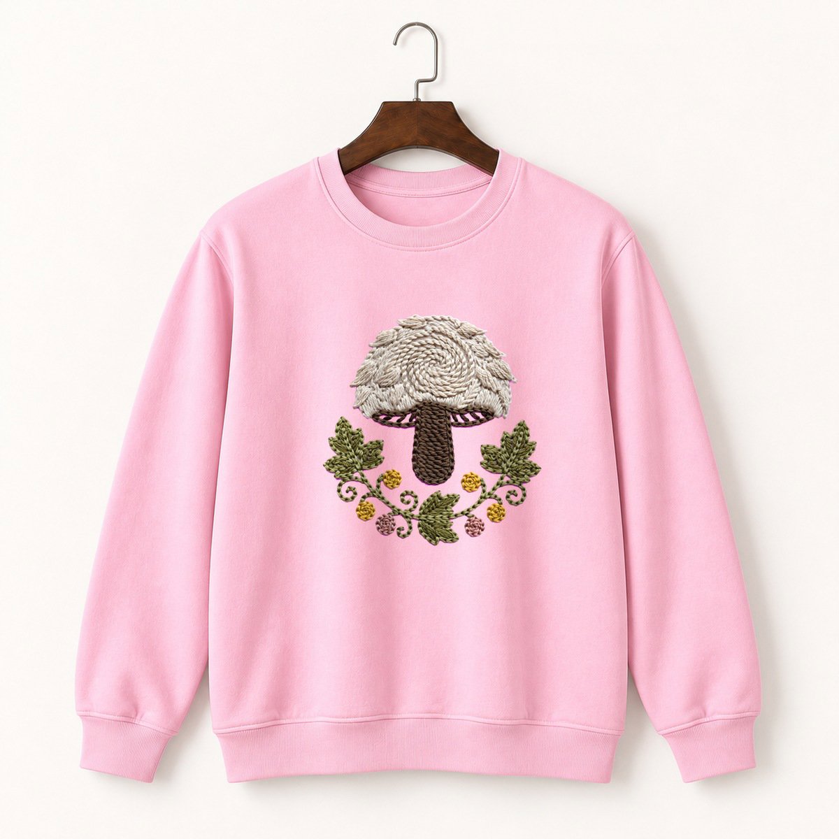 Shaggy Mane Mushroom Crewneck Sweatshirt 4