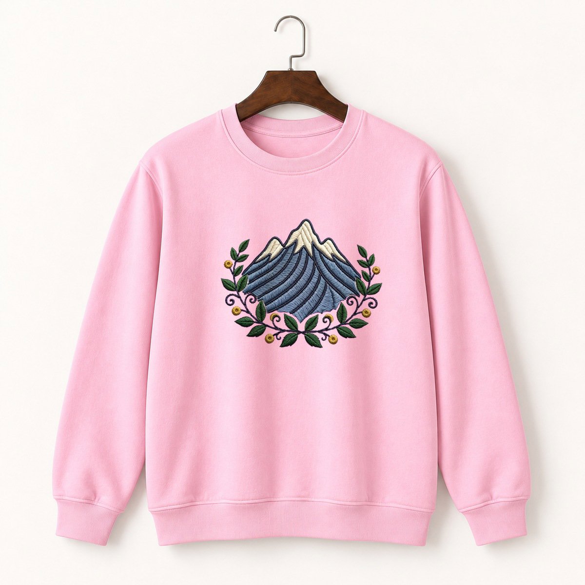 Grand Teton Mountain Crewneck Sweatshirt 4