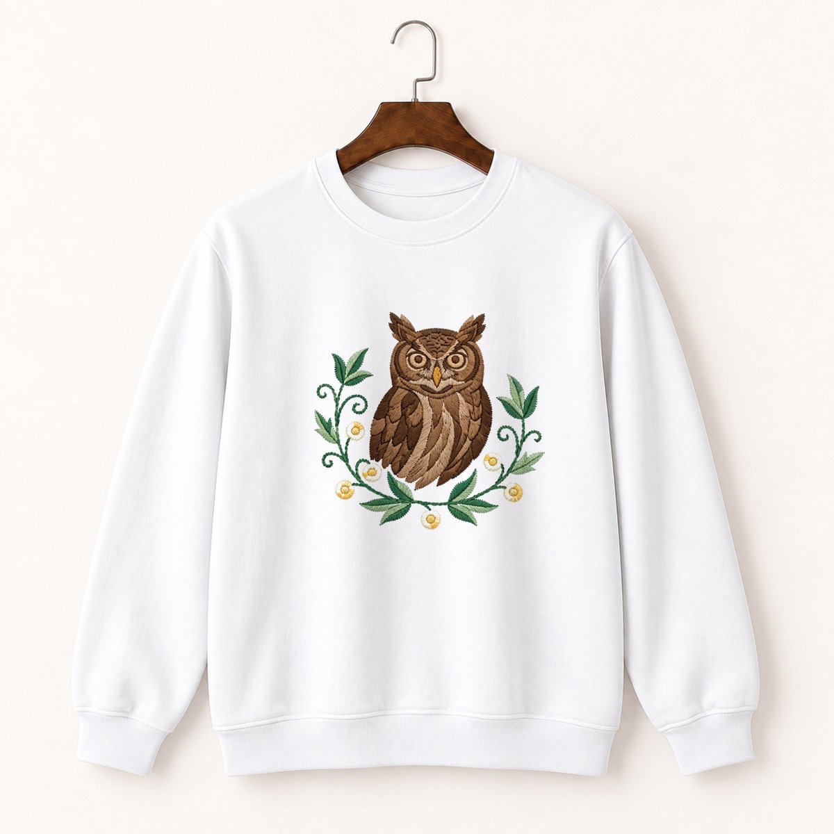 Great Horned Owl Crewneck Sweatshirt 5