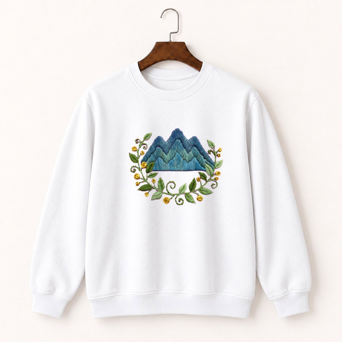 Adirondack Mountains Crewneck Sweatshirt 5