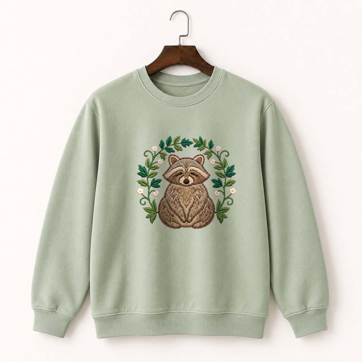 Raccoon Crewneck Sweatshirt 2