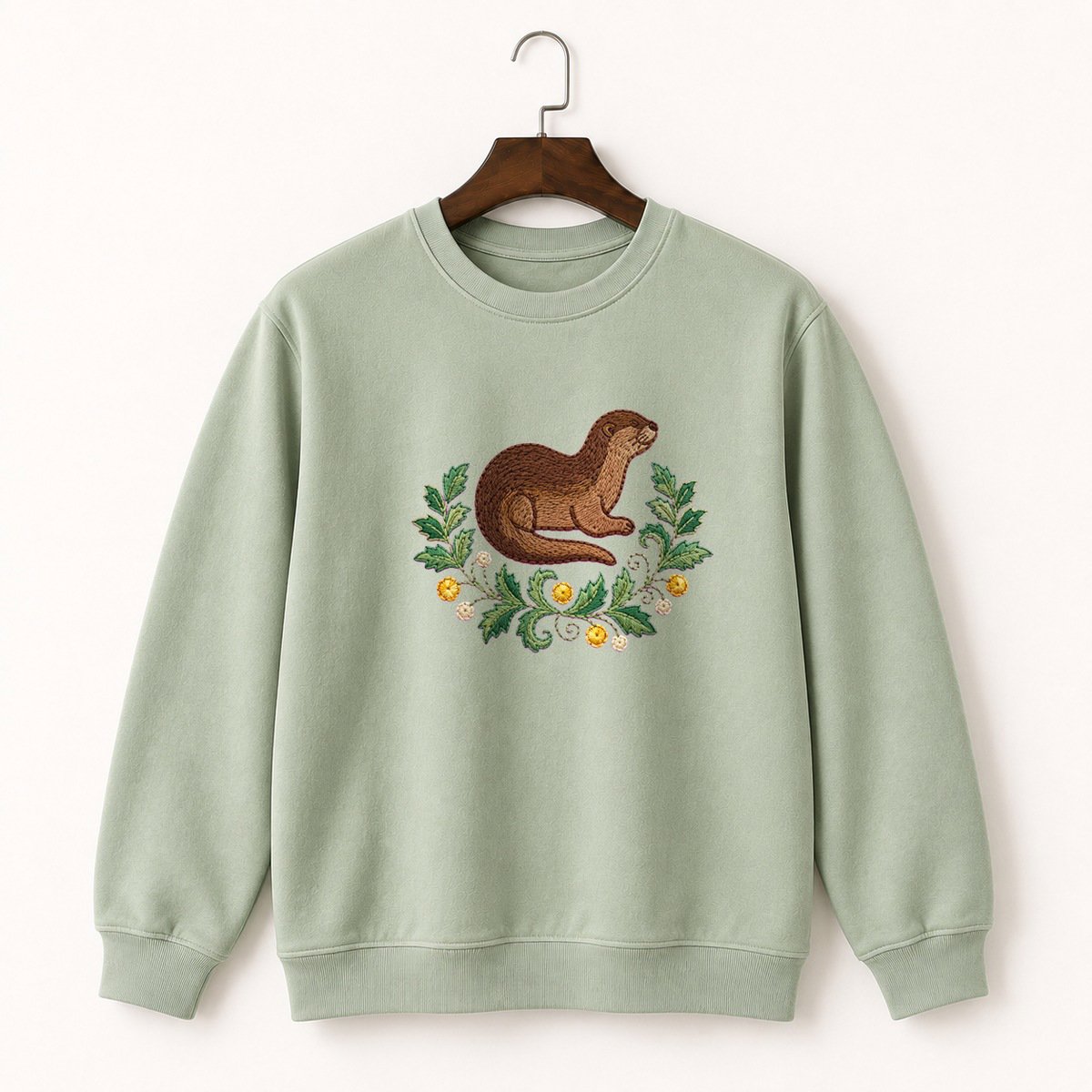 River Otter Crewneck Sweatshirt 2