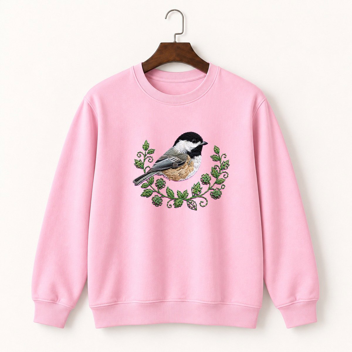 Black-Capped Chickadee Crewneck Sweatshirt 4