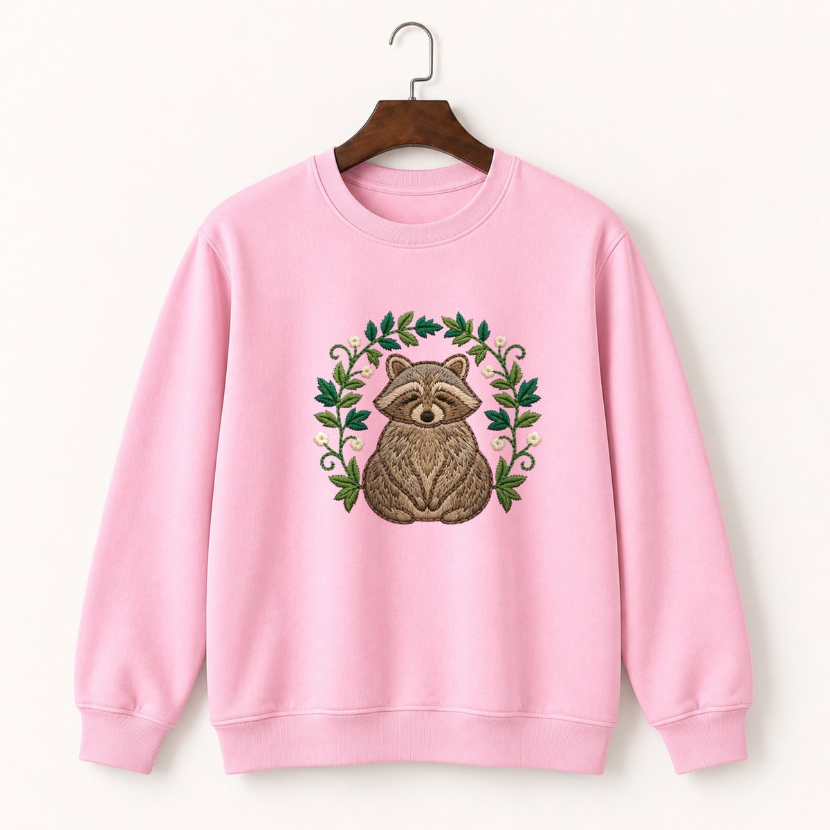 Raccoon Crewneck Sweatshirt 4