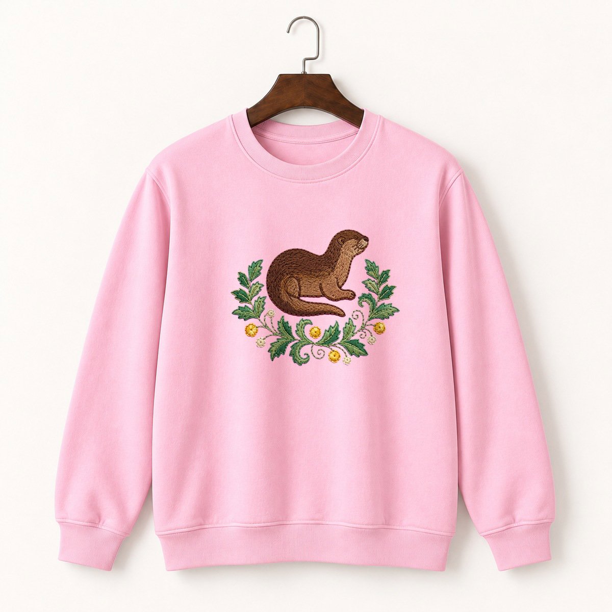 River Otter Crewneck Sweatshirt 4