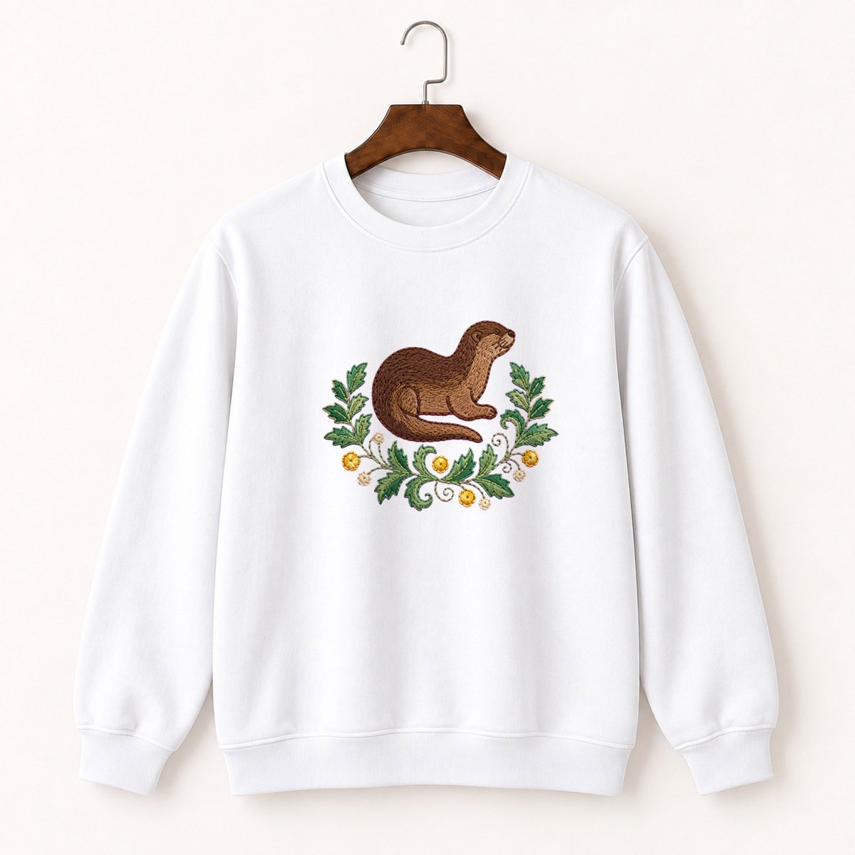 River Otter Crewneck Sweatshirt 5