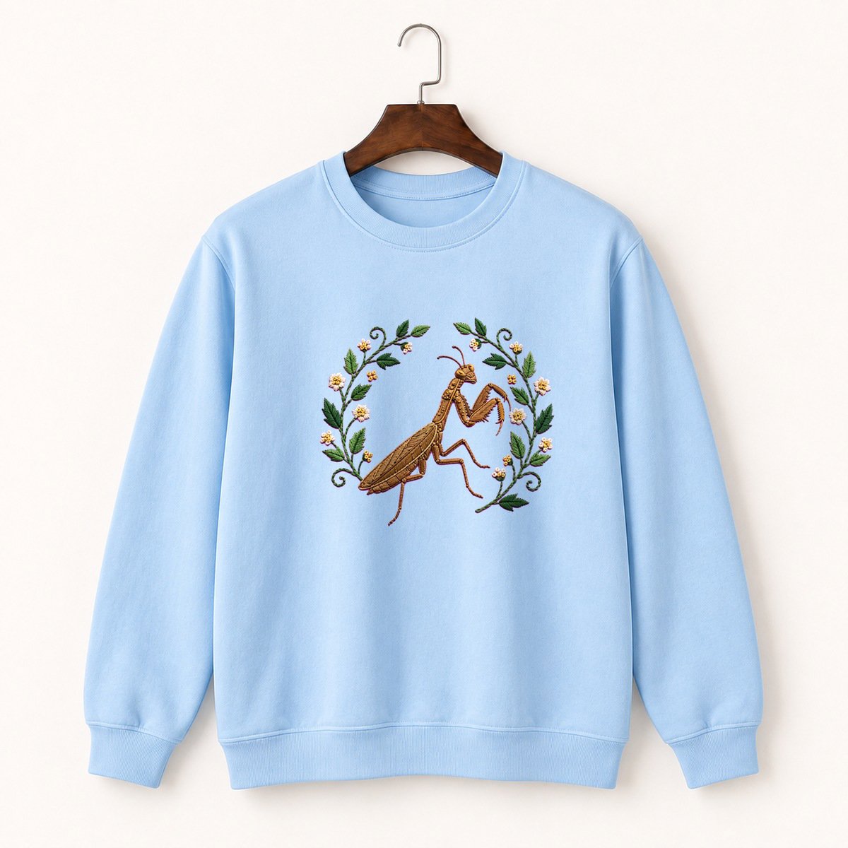 Praying Mantis Crewneck Sweatshirt 1