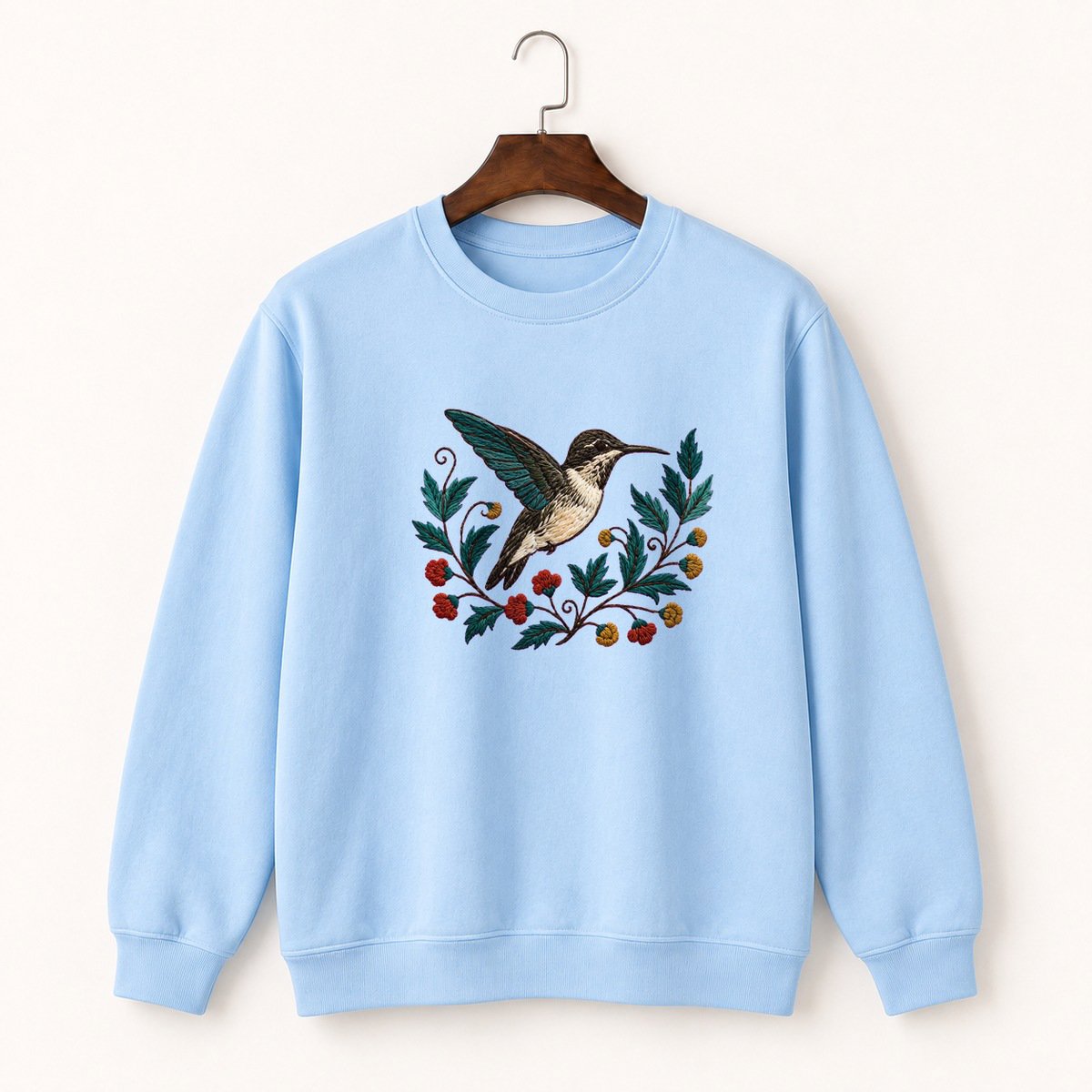 Hummingbird Crewneck Sweatshirt 1